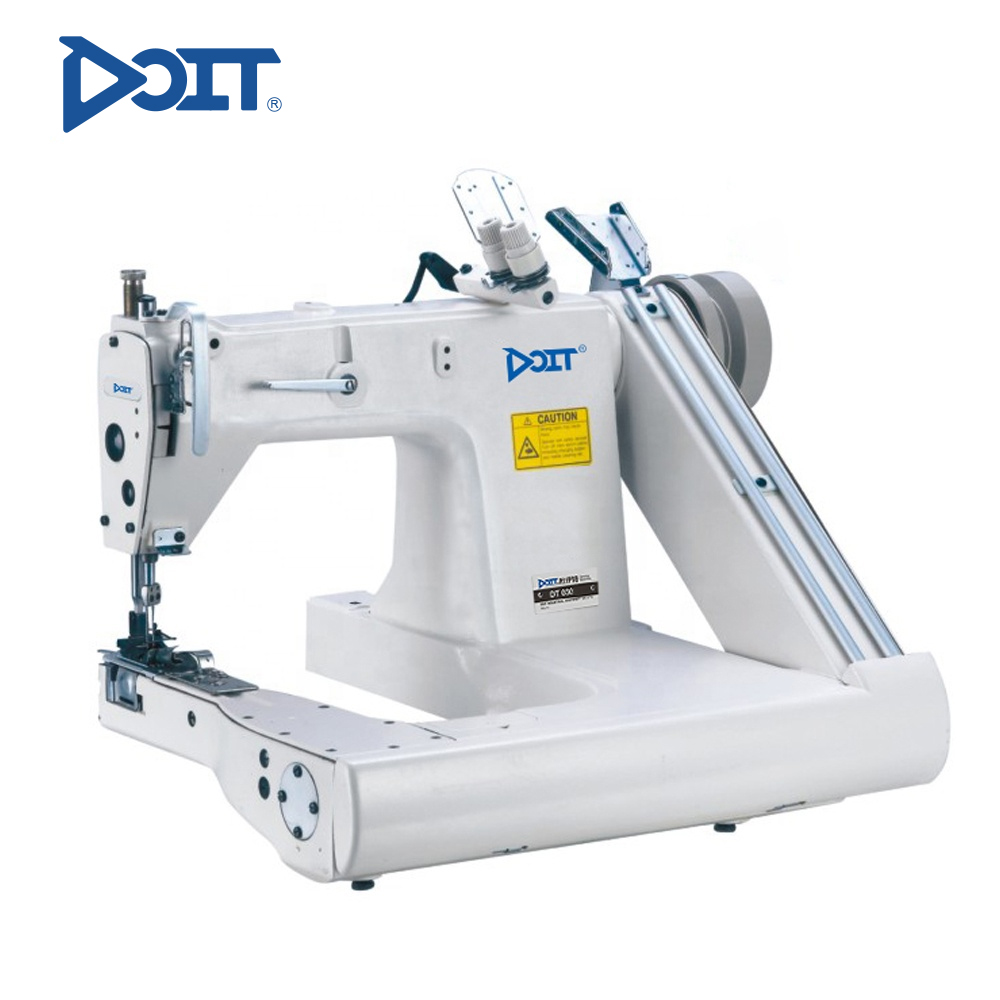 DT 927 Máquina de punto de cadeneta con doble aguja y arrastre desde el brazo
